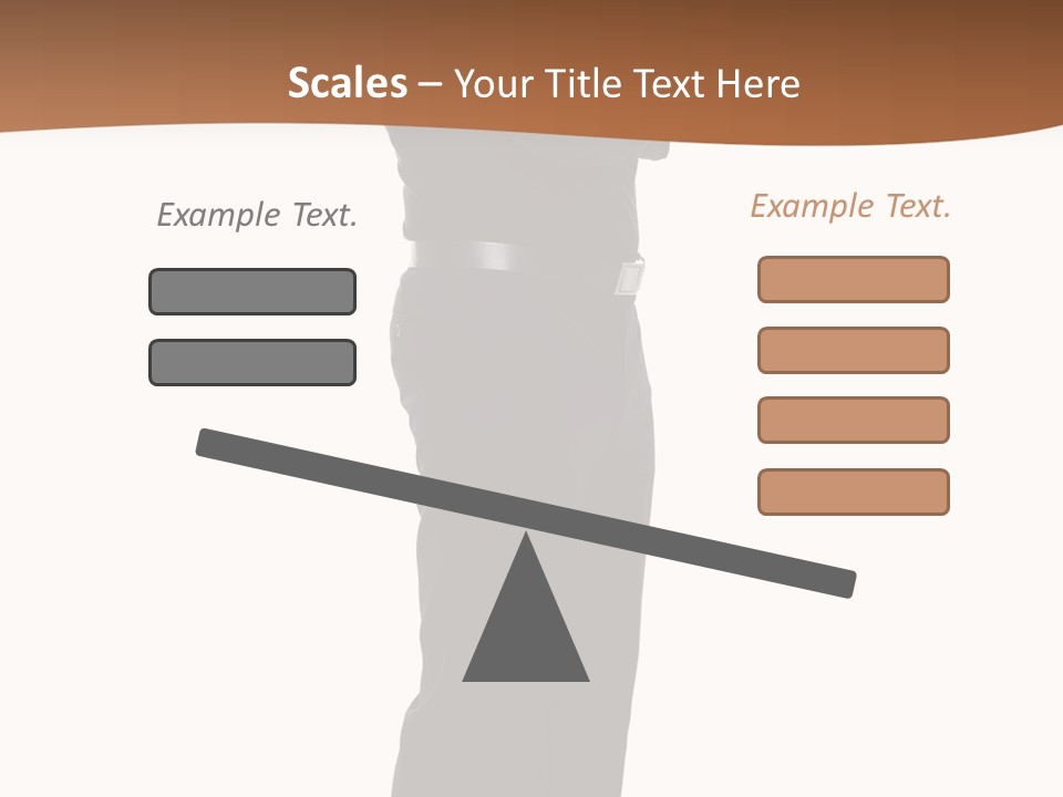 A Man Standing With His Arms Crossed In Front Of Him PowerPoint Template