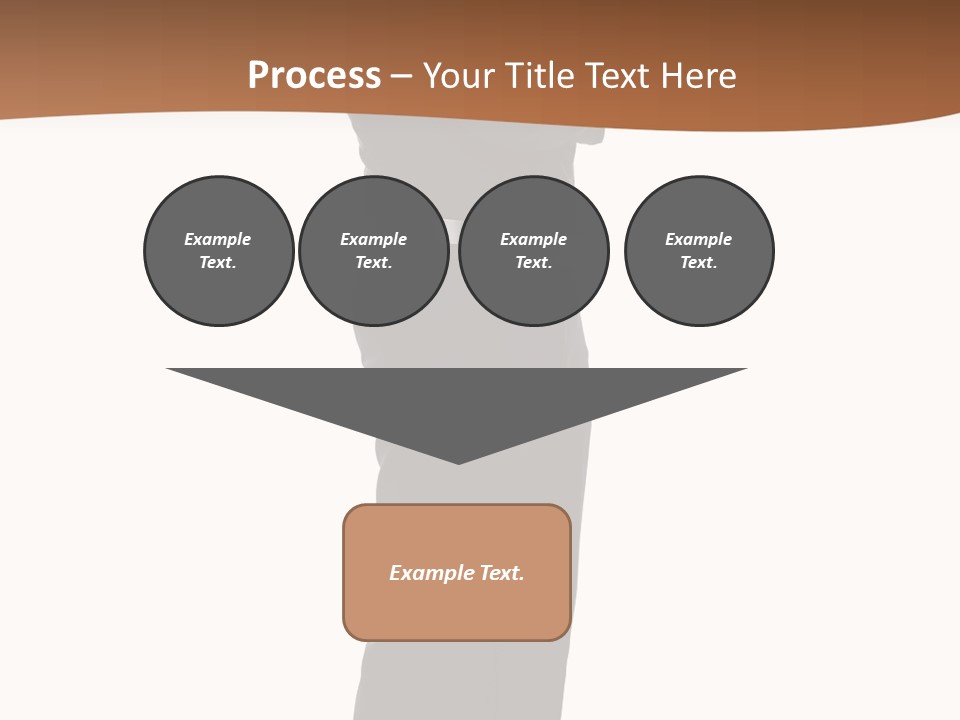 A Man Standing With His Arms Crossed In Front Of Him PowerPoint Template
