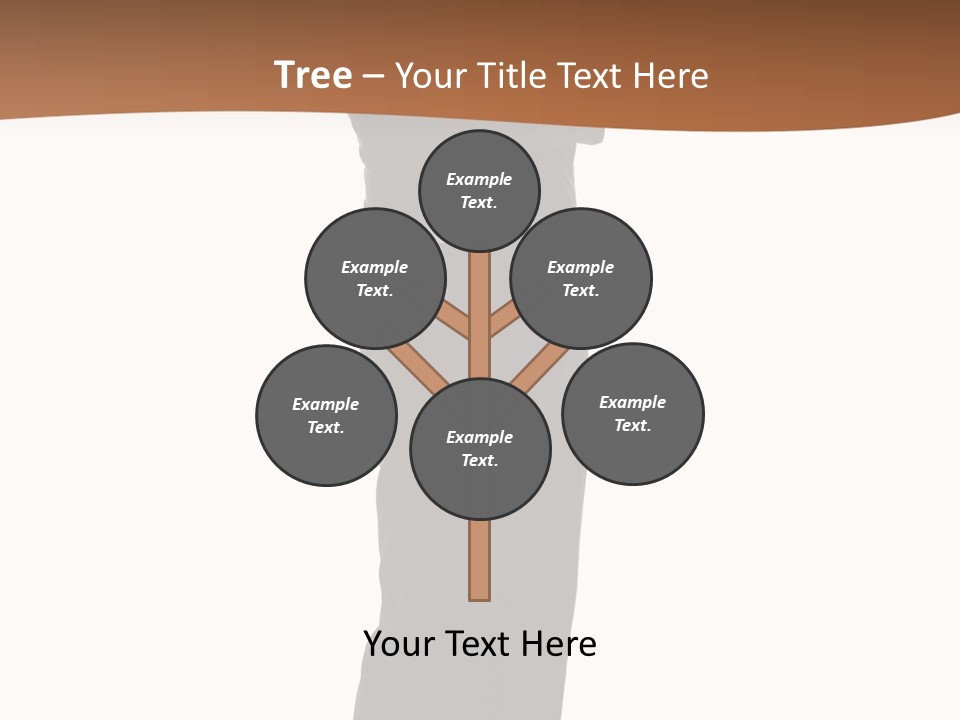 A Man Standing With His Arms Crossed In Front Of Him PowerPoint Template