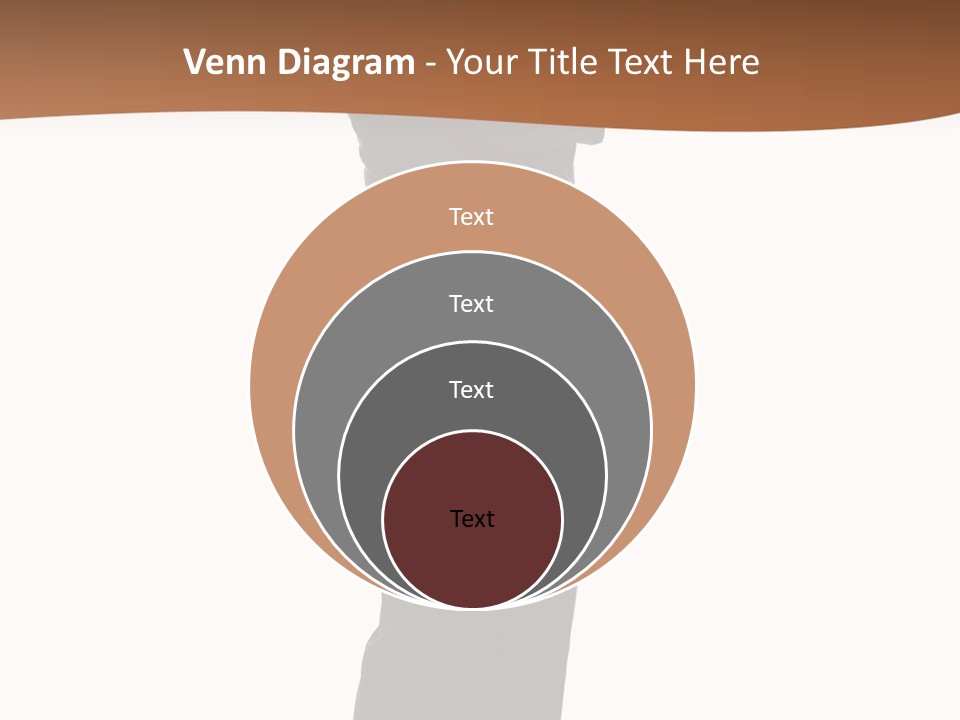 A Man Standing With His Arms Crossed In Front Of Him PowerPoint Template