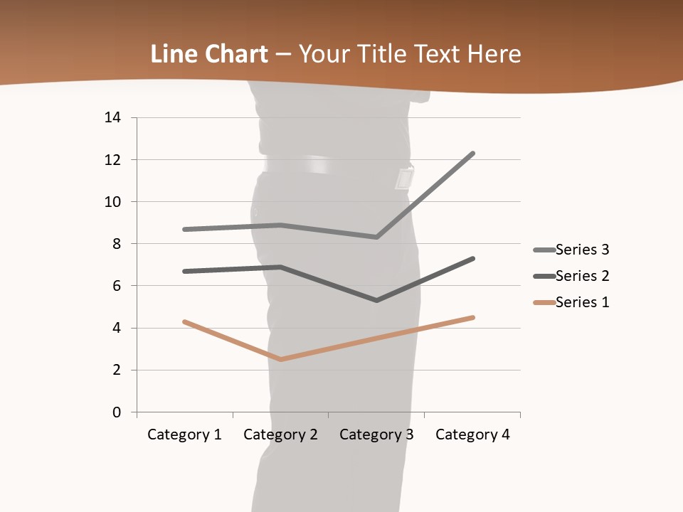 A Man Standing With His Arms Crossed In Front Of Him PowerPoint Template
