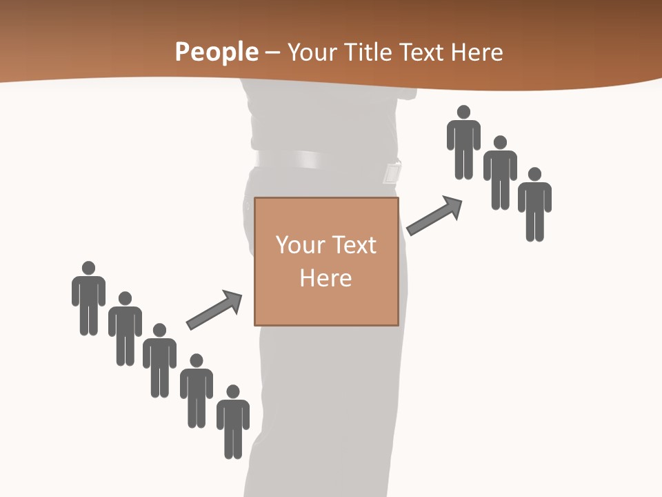 A Man Standing With His Arms Crossed In Front Of Him PowerPoint Template