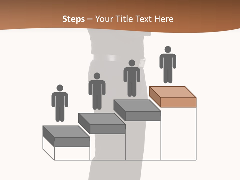 A Man Standing With His Arms Crossed In Front Of Him PowerPoint Template