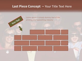 A Group Of People Sitting In A Movie Theater PowerPoint Template