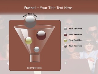 A Group Of People Sitting In A Movie Theater PowerPoint Template