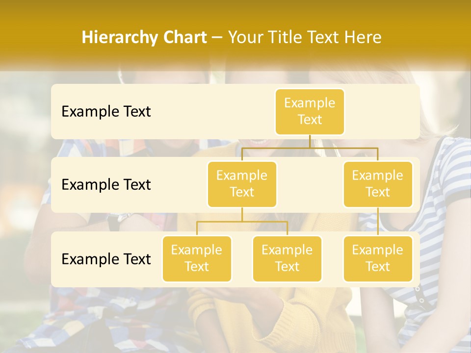 A Group Of Young People Looking At A Cell Phone PowerPoint Template
