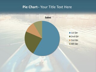 A Man And Woman Kissing On A Boat In The Water PowerPoint Template