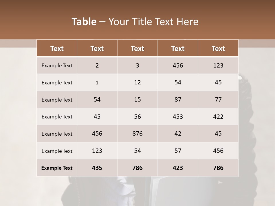 A Woman Is Holding A Folder And Smiling PowerPoint Template