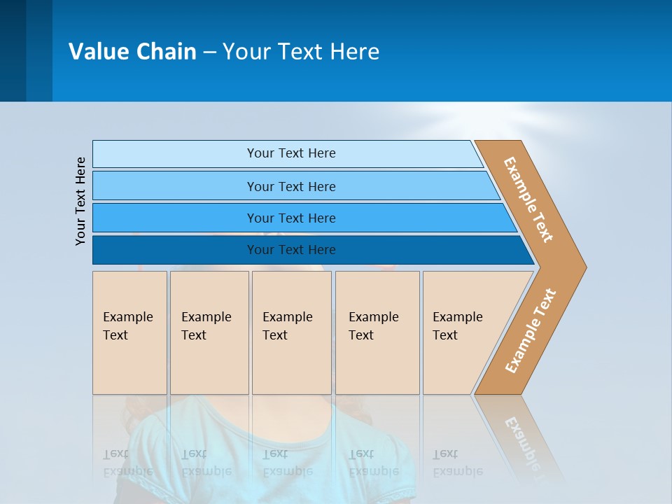 A Woman Wearing Sunglasses Is Looking Up At The Sun PowerPoint Template
