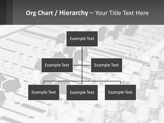 A Sound Board With Many Knobs And Knobs On It PowerPoint Template