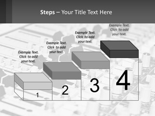 A Sound Board With Many Knobs And Knobs On It PowerPoint Template