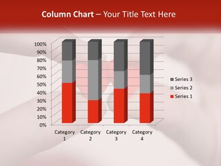 A Couple Of Hands Holding A Red Heart PowerPoint Template