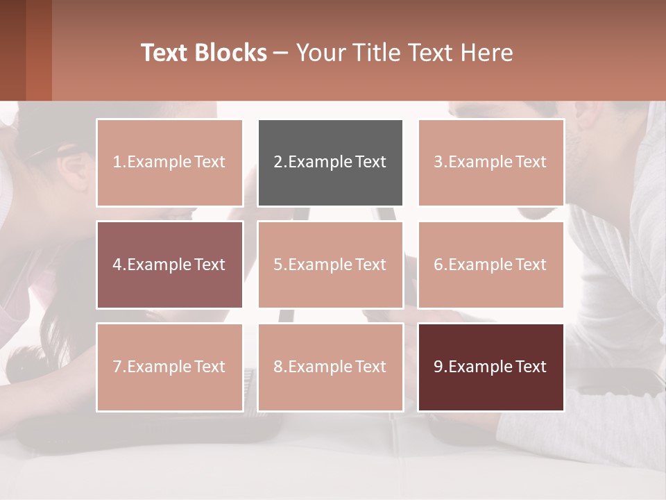 A Man And Woman Looking At A Laptop Screen PowerPoint Template