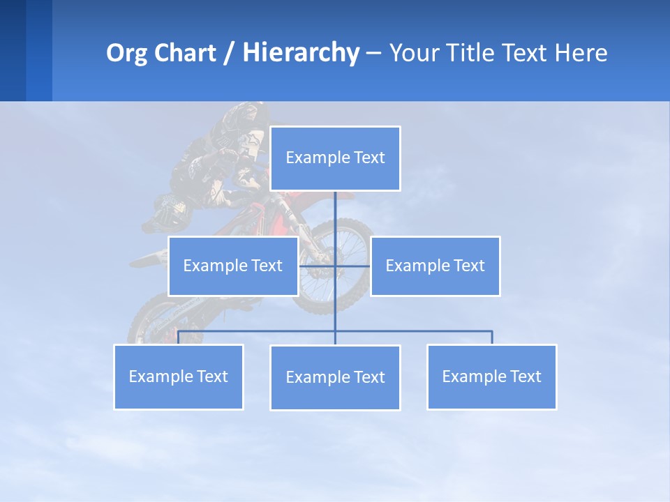 A Person On A Dirt Bike Jumping In The Air PowerPoint Template