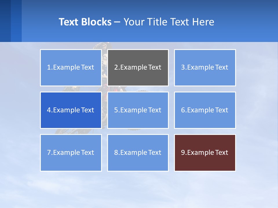 A Person On A Dirt Bike Jumping In The Air PowerPoint Template