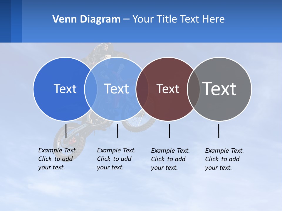 A Person On A Dirt Bike Jumping In The Air PowerPoint Template