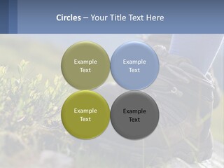 A Person In Hiking Boots Standing On A Rock PowerPoint Template