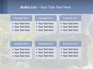 A Person In Hiking Boots Standing On A Rock PowerPoint Template