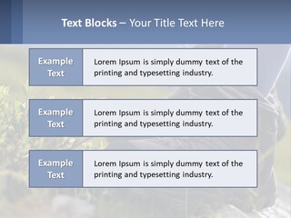 A Person In Hiking Boots Standing On A Rock PowerPoint Template