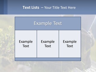 A Person In Hiking Boots Standing On A Rock PowerPoint Template