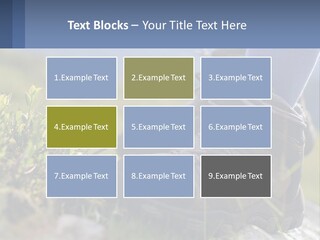 A Person In Hiking Boots Standing On A Rock PowerPoint Template