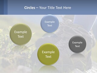 A Person In Hiking Boots Standing On A Rock PowerPoint Template