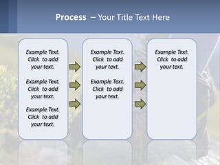 A Person In Hiking Boots Standing On A Rock PowerPoint Template