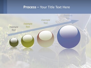 A Person In Hiking Boots Standing On A Rock PowerPoint Template