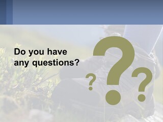 A Person In Hiking Boots Standing On A Rock PowerPoint Template