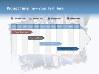 A Collage Of Photos With A Man And Woman PowerPoint Template