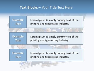 A Collage Of Photos With A Man And Woman PowerPoint Template
