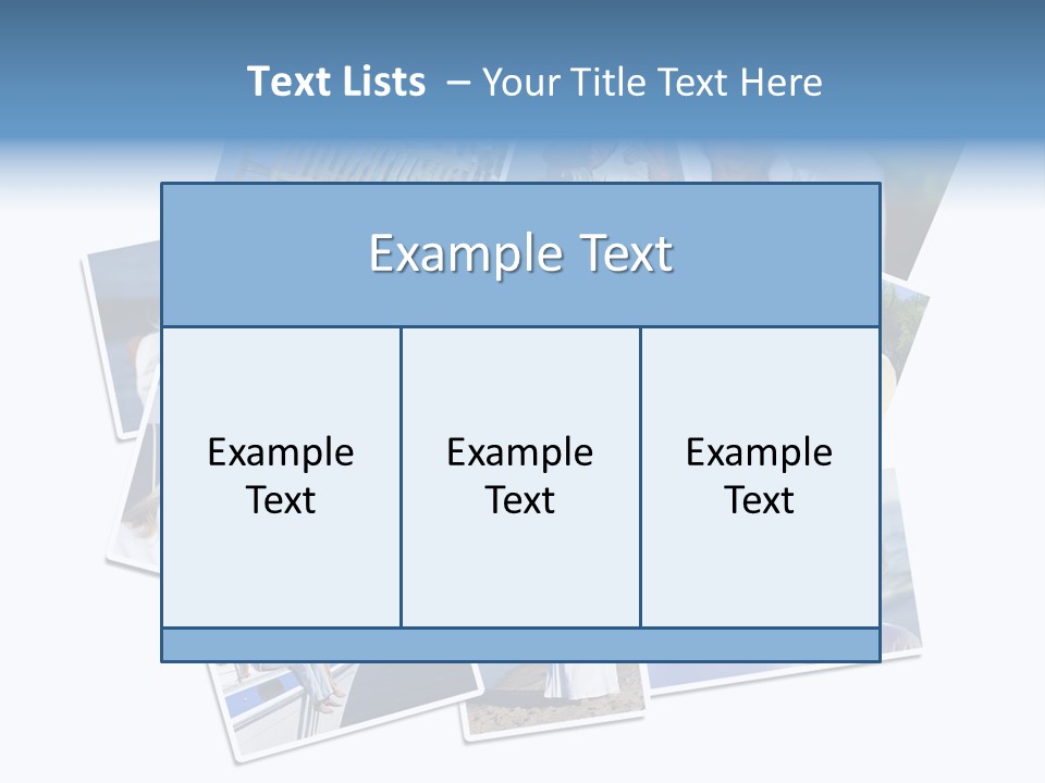 A Collage Of Photos With A Man And Woman PowerPoint Template