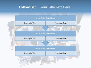 A Collage Of Photos With A Man And Woman PowerPoint Template