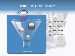 A Collage Of Photos With A Man And Woman PowerPoint Template