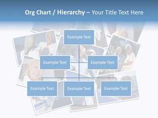 A Collage Of Photos With A Man And Woman PowerPoint Template