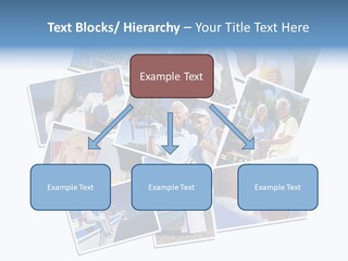 A Collage Of Photos With A Man And Woman PowerPoint Template