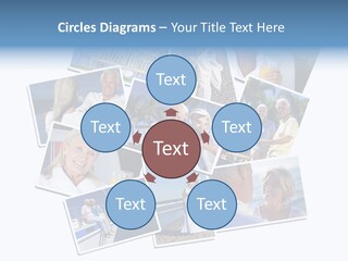 A Collage Of Photos With A Man And Woman PowerPoint Template