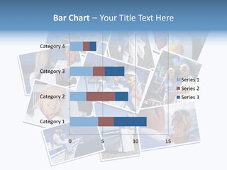 A Collage Of Photos With A Man And Woman PowerPoint Template