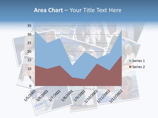 A Collage Of Photos With A Man And Woman PowerPoint Template