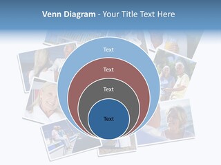 A Collage Of Photos With A Man And Woman PowerPoint Template