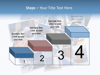 A Collage Of Photos With A Man And Woman PowerPoint Template