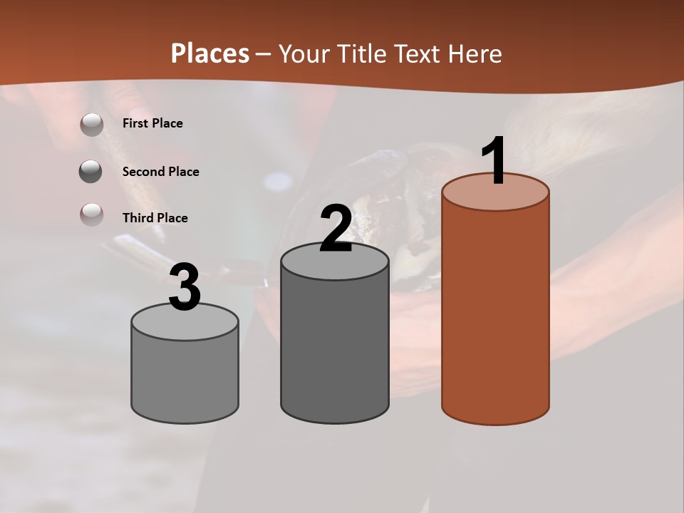 A Man Is Holding A Cat In His Hands PowerPoint Template