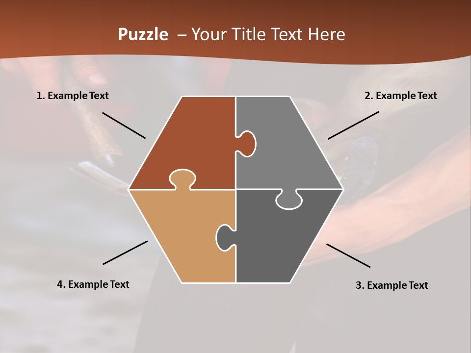 A Man Is Holding A Cat In His Hands PowerPoint Template