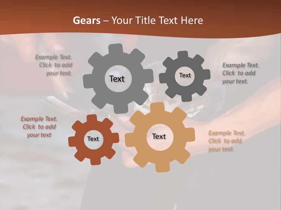 A Man Is Holding A Cat In His Hands PowerPoint Template