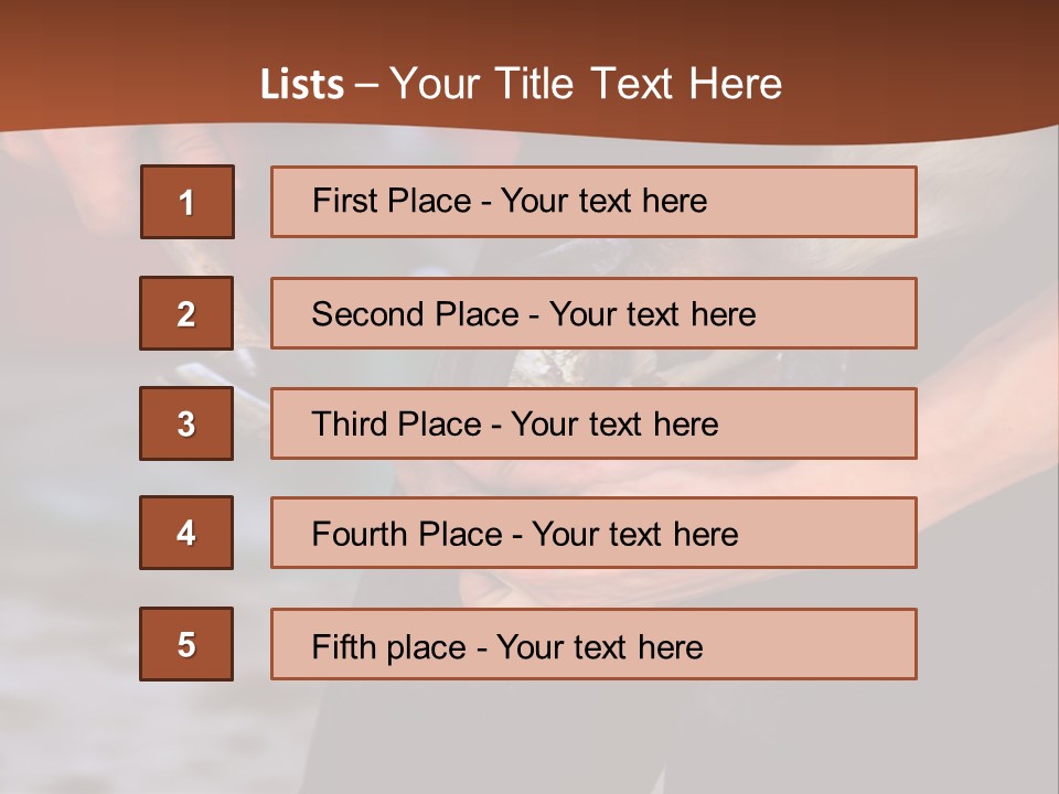 A Man Is Holding A Cat In His Hands PowerPoint Template