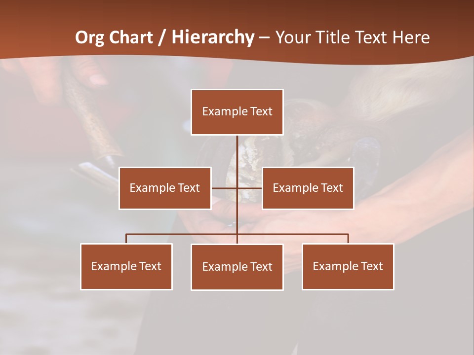 A Man Is Holding A Cat In His Hands PowerPoint Template