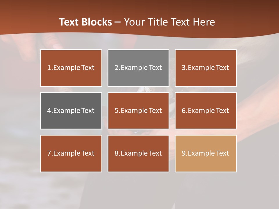 A Man Is Holding A Cat In His Hands PowerPoint Template