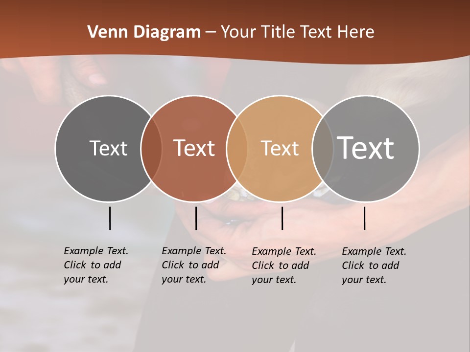 A Man Is Holding A Cat In His Hands PowerPoint Template