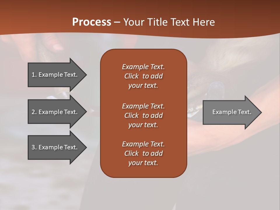 A Man Is Holding A Cat In His Hands PowerPoint Template
