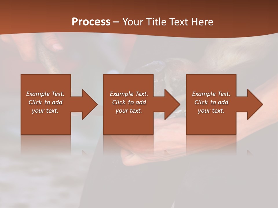 A Man Is Holding A Cat In His Hands PowerPoint Template